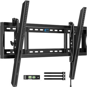 HOME VISION Heavy Duty Tilt TV Wall Mount Bracket for 48-120 Inch Flat/Curved TVs, 200Lbs Capacity, Fits 16/18/24 Inch Studs, Max VESA 800x600mm for LED OLED LCD