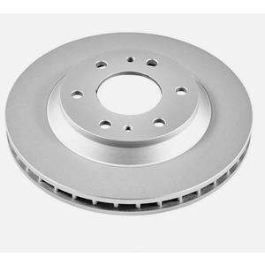 Power Stop AR8649EVC Front Geomet Coated Brake Rotor For Buick Rainier 2004-2005, Chevy Trailblazer 2002-2005, GMC Envoy 2002-2004, Isuzu Ascender 2004-2005, Olds Bravada 2002-2004 [Model Specific]