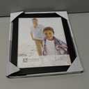 Malden 8x10 Picture Frame - Wide Real Wood Molding, Real Glass - Black