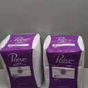 Poise Incontinence & Postpartum Pads for Bladder Leaks, 4 Drop Moderate Absorbency, Long Length, 108 Count