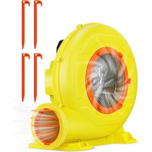 2HP Bounce House Blower for Inflatables, 1500W Powerful & Portable Fan Pump for Inflatable Bouncy Castle, Jumper, Bubble House, Water Slide