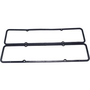 Black Valve Cover Rubber Steel Core Gasket Fits For SBC Small Block Chevy 283 305 327 350