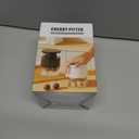 7-Hole Cherry Pitter, Hand Push Cherry Pitter Tool Pit Remover, Must Have Cherry Seed Remover, Quickly Pitting Cherries for Cherry Jam, Pies (Black)