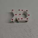 Ceramic Tabletop Décor XO White