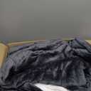 Bedsure Electric Blanket Queen Size - Dual Control Heated Blanket Queen, Fast Heating with 10 Time Settings & 10 Heat Settings, Warm Gift for Grandma (84x90 inches, Dark Grey)