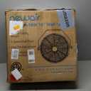 NewAir, WindPro18W, Wall Mounted 18 Inch High-Velocity Industrial Shop Fan with 3 Speed Settings, 3000 CFM,Black