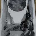 HOXIYA DIMMABLE Swing Arm Plug in Wall Lamps Set of 2, Plug-in Wall Sconce with Dimmer Switch Cord, Matte Black Metal Industrial Reading Light Fixture Wall Mounted for Bedside Bedroom Living Room