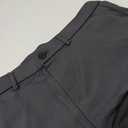 Plaid&Plain Men's Stretch Dress Pants Slim Fit Skinny Suit Pants (38W x 34L, Charcoal)