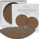 Risqu Nipple Coverings Reusable | Nipple Covers Silicone Adhesive Pasties for Women, Complete with a Travel Box for Convenience (Caramel