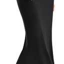 KIFOVEN Women's High Waist Elastic Flare Sexy Bodycon Basic Slim Maxi Skirt, XS