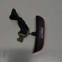 Etekcity Luggage Scale, Digital Weight Scales for Travel Accessories Essentials Suitcases , Portable Handheld Scale with Temperature Sensor, Rubber Paint, 110 Pounds, Battery Included (Claret Red)