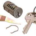 Kwikset 83279-15 Smart Cylinder for Knob and Lever Satin Nickel Finish