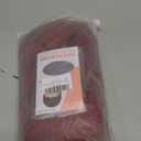 39 Inches Long Red Anime Costume Wig  High Temperature Heat Resistant Silk Fiber  Natural Looking Costume Wig for Halloween Party, Cosplay (Red, Adult Size)