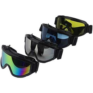 DPLUS Motorcycle Goggles,Ski Snowboard Goggles - Glasses Ridding Goggles, ATV,Motorbike Sunglasses, Pack of 1 