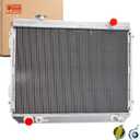 Radiator for 1995-2004 Toyota Tacoma 2.4L 2.7L 3.4L L4 V6 AT MT | 1 Row Aluminum Radiator for Toyota Tacoma Base DLX Pre Runner SR5 Pre Runner S-Runner Limited