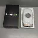 Lunix LX7 FSA Carpal Tunnel & Wrist Pain Relief Device, Heated Air Compression Hand Massager for Arthritis, Mothers Day Gifts for Women & Mom, Touchscreen, Lunar White