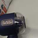 BLACK+DECKER Rechargeable USB-C Fabric & Garment Shaver Large Capacity Lint Remover for Clothing and Upholstery, 6 Stainless Steel Blades