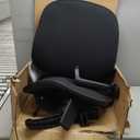 YFO Big and Tall Office Chair 500LBS - Computer Desk Chair with Adjustable Lumbar Support, Heavy Duty Ergonomic Mesh with 360 Rotation 4D Arm and Extra Wide Comfty Seat, Quiet Wheels for Adults