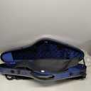 Aileen Violin Hard Case 4/4 Full Size Luxury with Hygrometer Suspension (Purple)