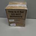 Novabright 3 Pcs 8 x 6 Inches Vintage Picture Frames Ornate Retro Resin Empty Baroque Photo Frames for Wall Gallery DIY Tabletop Home Office Art Photography Holiday Party Decoration(Gold,Oval)