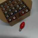 Abeja 25 Pack C7 Multicolor Christmas Replacement Bulbs 5w Vintage Ceramic Light Bulbs C7/E12 Candelabra Base Fits C7 Christmas Ornament Indoor Outdoor String Lights