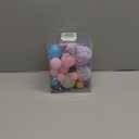 Christmas Tree Ornaments Set - 40 Pack Shatterproof Pink, Yellow, Light Green Xmas Decorations for Home, Holiday Party, Centerpiece, Garland