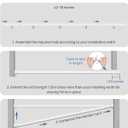 ALLZONE Adjustable Tension Curtain Rod, 42 to 78 Inches, Spring Loaded Curtain Rods No Drilling, Renter Friendly Tension Rod for Windows, Shower, Closet, No Drill, Non-Slip, White