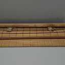 LazBlinds No Tools No Drill Cordless Bamboo Roman Shades, Light Filtering Window Treatment, Roll Up Bamboo Blinds for Windows 22'' W x 64'' H, Brown