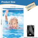 5x7 Soft Sheet Protectors 100 Pack, Clear Top Loading Photo Sleeves, No Holes Photo Protectors, Acid-Free Plastic Photocard Sleeve, Archival Safe & Waterproof