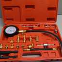 BETOOLL 0-140PSI Fuel Injector Injection Pump Pressure Tester Gauge Kit Car Tools (Master)