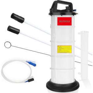 BILITOOLS 9L Pneumatic Oil Extractor Pump  Capable of Fast, Hands-Free Fluid Extraction for Engine Oil & Automotive Maintenance (Pneumatic - Old Version)