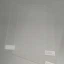 3Pcs Clear Acrylic Sheet, 12" x 16" x 1/8 Thick (Around 3mm) Transparent Plexiglass Sheets, Clear Acrylic Panel with Protective Film for Signs, DIY Display Projects, Christmas Presents, Craft