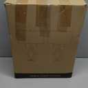 Sculptural Table Lamp Set of 2 with USB Ports For Living Room, Gold Leaf Finish Farmhouse Bedside Lamps with S Cluster Pull Chains Switch for Bedroom, Rustic Nightstand Lamp for Office, Hotel, Bar