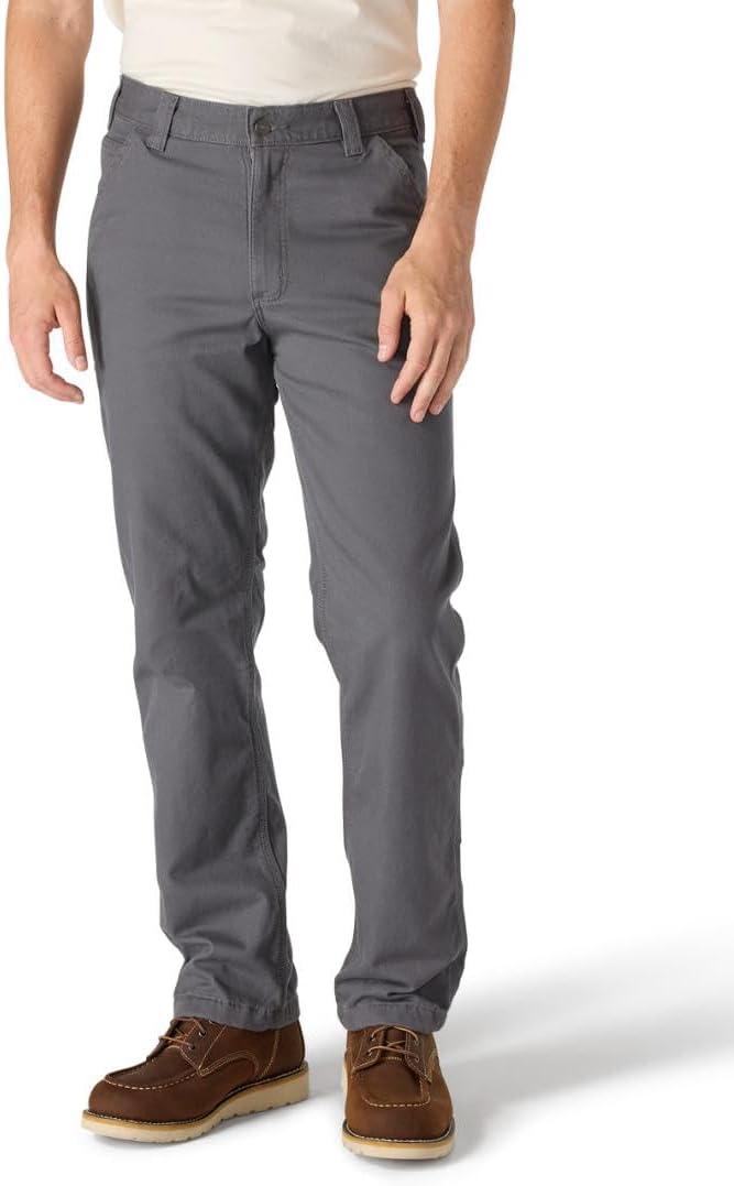 Carhartt Men's Relaxed Straight Rigby Lined Dungaree (42W x 34L, Gravel)