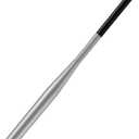 Baseball Bat Steel with Carrying Bag (Silver)