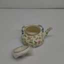 Colorful Water Kettle, Porcelain Enamel Tea Kettle 2.5L, Retro Classic Design (Style 2)