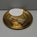 QTLCOHD 2Pcs 3 Tier Stainless Steel Cupcake Stand - Gold Tiered Dessert Stand for Wedding & Birthday Party