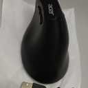 Acer Ergonomic Mouse Wireless, Adjustable DPI Vertical Mouse 1000/1200/1600 with 6 Buttons, Rechargeable Ergo Mice, Medium to Large Sized Hands, 2.4GHz USB Receiver for Computer, Laptop, PC