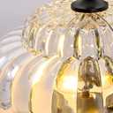 Modern Glass Ceiling Lights, Suitable for Kitchens, Living Rooms, bedrooms, bathrooms, and hallways.
