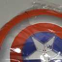 12 Inch Captain Round Shield,Superhero Shield Prop Role Play Toy,Halloween Cosplay Shields for Birthday Gift,Party Decoration