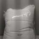 Nuzzle Cooling Adjustable Pillow, Queen Size, for Side Sleepers, Luxury Bed Pillow Hotel Collection - Best Adjust Height Soft Firm Pillow for Back, Stomach or Side Sleepers (White), (18" x 26"), Pack of 1