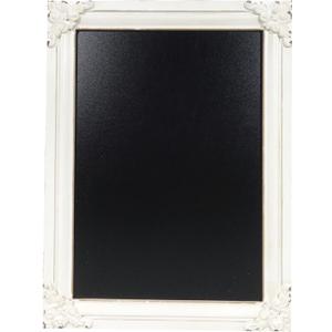 NIKKY HOME Decorative Chalk Board Farmhouse Kitchen Chalkboard Wall Sign Framed Hanging Display Non-Porous Easy to Clean 16" x 12" Rustic Blackboard for Weddings, Birthdays, Restaurant, Menu