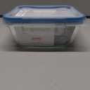 Snapware 4-Cup Total Solution Square Food Storage Container, Glass, Clear (1109304)