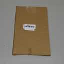 Black Modern Decorative Outlet Covers Wall Plate Electrical Switch Plates and Receptacle Outlet Covers Bamboo Fiber Material Wall Plates for Kitchen Bathroom (1 Gang Duplex Outlet-4 Pack)