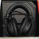 HyperX Cloud III – Wired Gaming Headset, PC, PS5, Xbox Series X|S, Angled 53mm Drivers, DTS Spatial Audio, Memory Foam, Durable Frame, UltraClear 10mm Mic, USBC, USBA, 3.5mm – Black