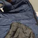 Zooawa Stroller Bunting Bag Universal, Waterproof Baby Stroller Footmuff, Stroller Sleeping Bag for Cold Weather, Extra Thick, Fits 6-36 Months Baby, Dark Blue