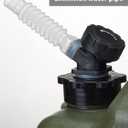 UPWOIGH 5 Gallon Water Jug, Camping Water Container, Truly No Leakage Water Storage with Spigot, Large Military Green Water Tank,BPA Free Portable Overlanding Gear for Outdoors,Hiking