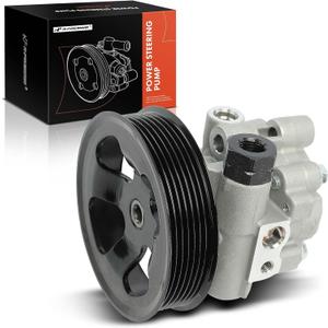 A-Premium Power Steering Pump, with Pulley, Compatible with Toyota Tacoma 2005-2015, Lexus RX350 2007-2009, 4.0L 3.5L, Replace # 4431004130
