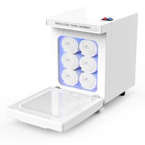 Hot Towel Warmer for Spa, Small Towel Warmer for Esthetician, Mini Towel Warmer for Facial Salon Beauty, Professional Towel Heater Towel Warmer Cabinet(5L-White)