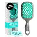 FHI Heat UNbrush Detangling Brush for Pain-Free Brushing on All Wet or Dry Hair Types  Durable DuoFlex Anti-Static Bristles, Lightweight Handle, Vented Hair Brush